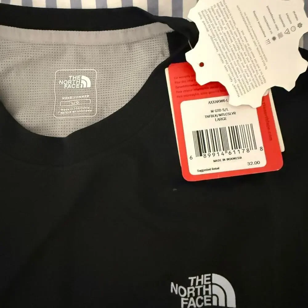 The north face black vest